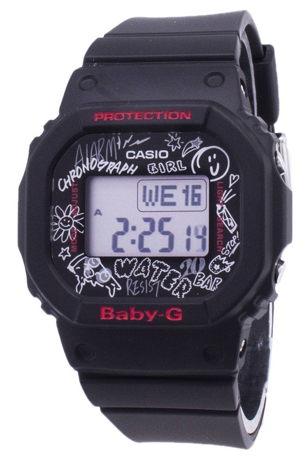 カシオBaby-G BGD-560SK-1 BGD560SK-1クロノグラフデジタル200Mレディース腕時計