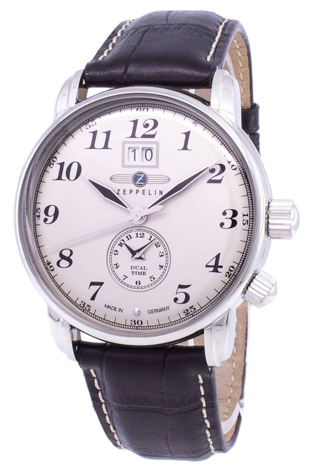 Zeppelin Series LZ127 Graf Germany Made 7644-5 76445 Mens Watch