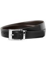 Montblanc-Lea 9774 Men's Reversible Black/Brown Leather Belt