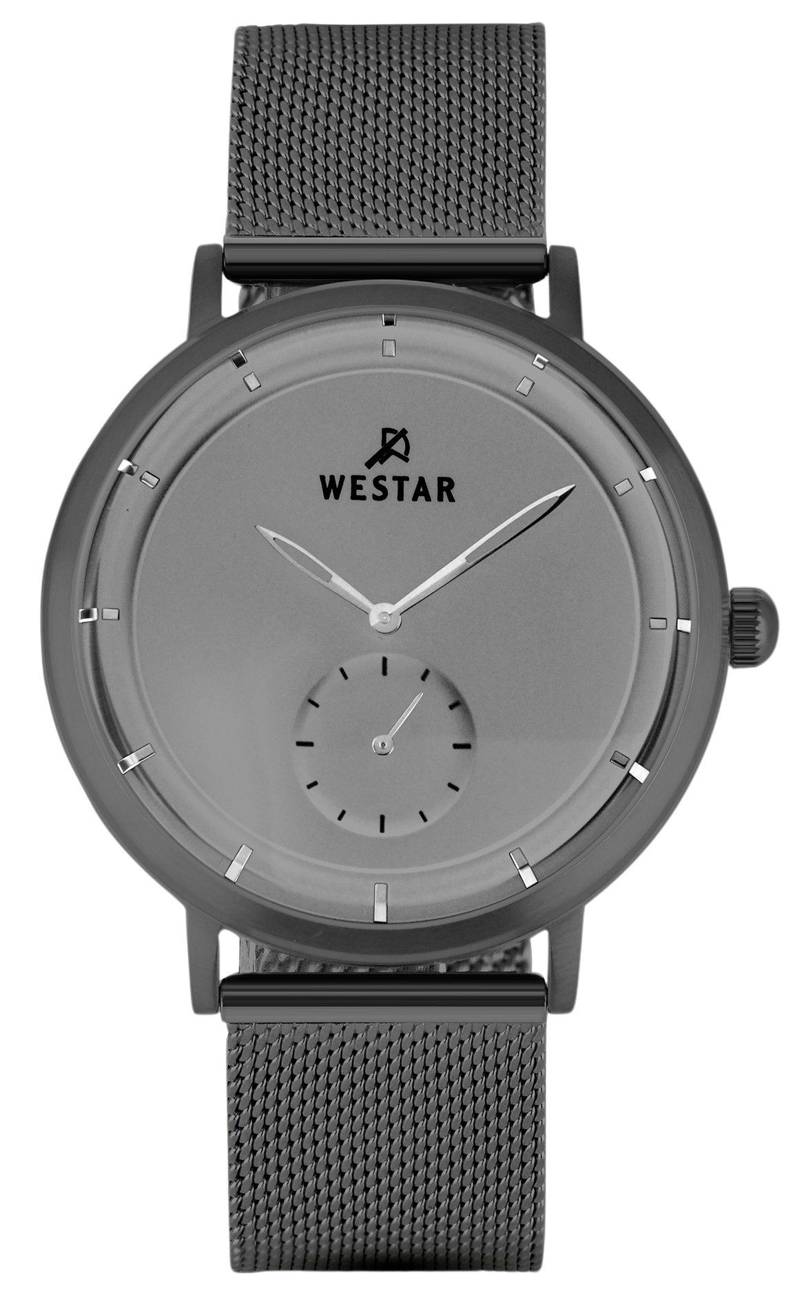 Westar Profile Stainless Steel Grey Dial Quartz 50247GGN106 Men's Watch