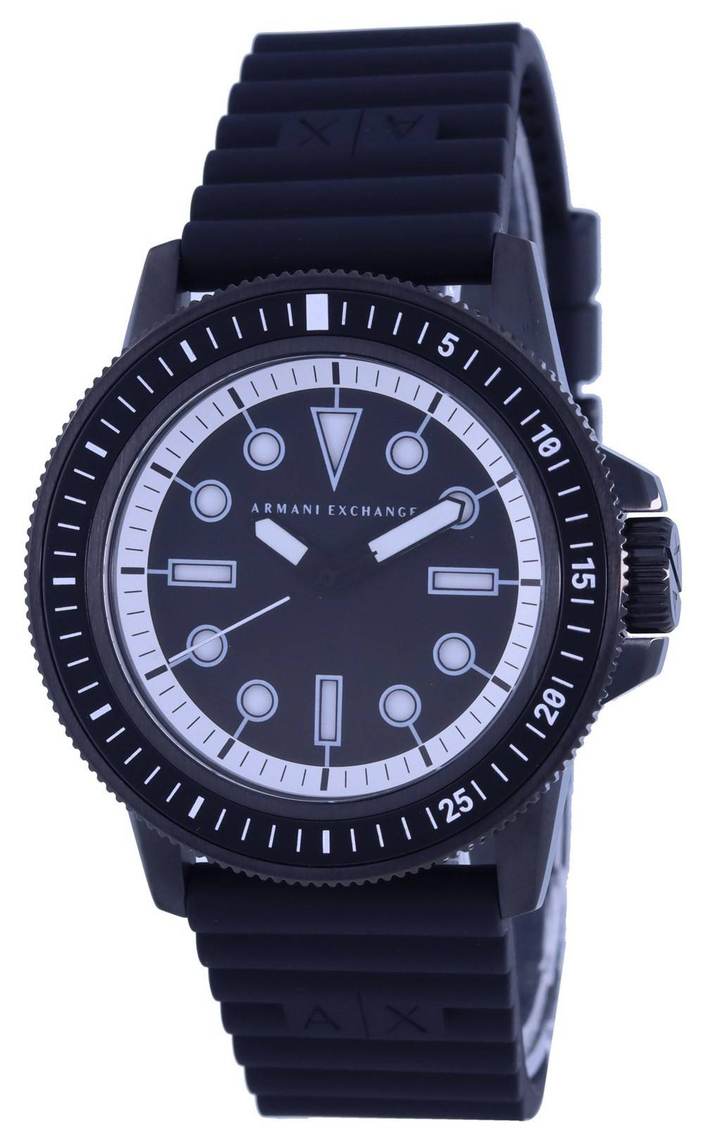 Armani Exchange Leonardo Silicone Strap Quartz AX1852 Men's Watch
