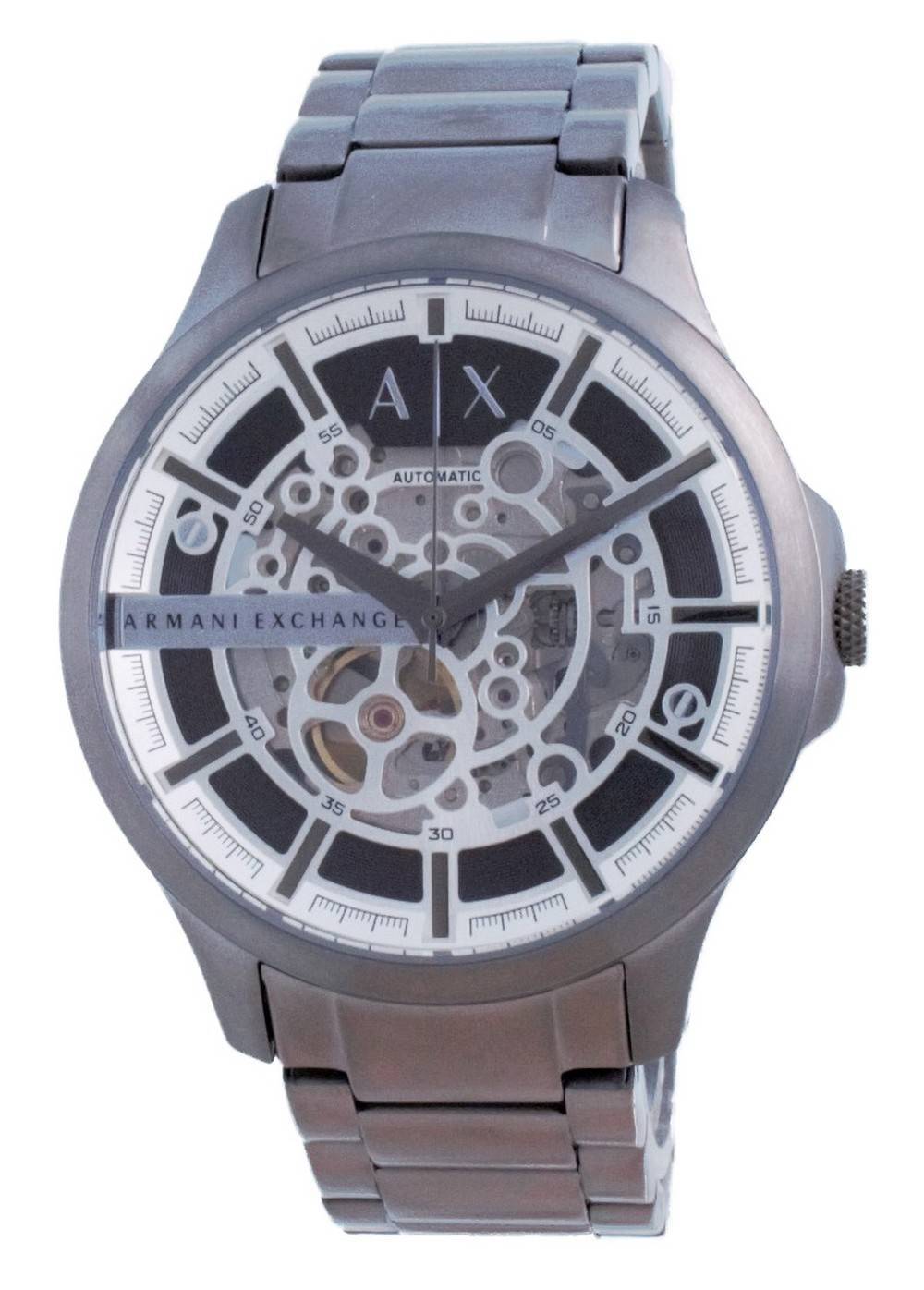 Đồng hồ nam Armani Exchange Hampton Skeleton Automatic AX2417 bằng thép  không gỉ vi