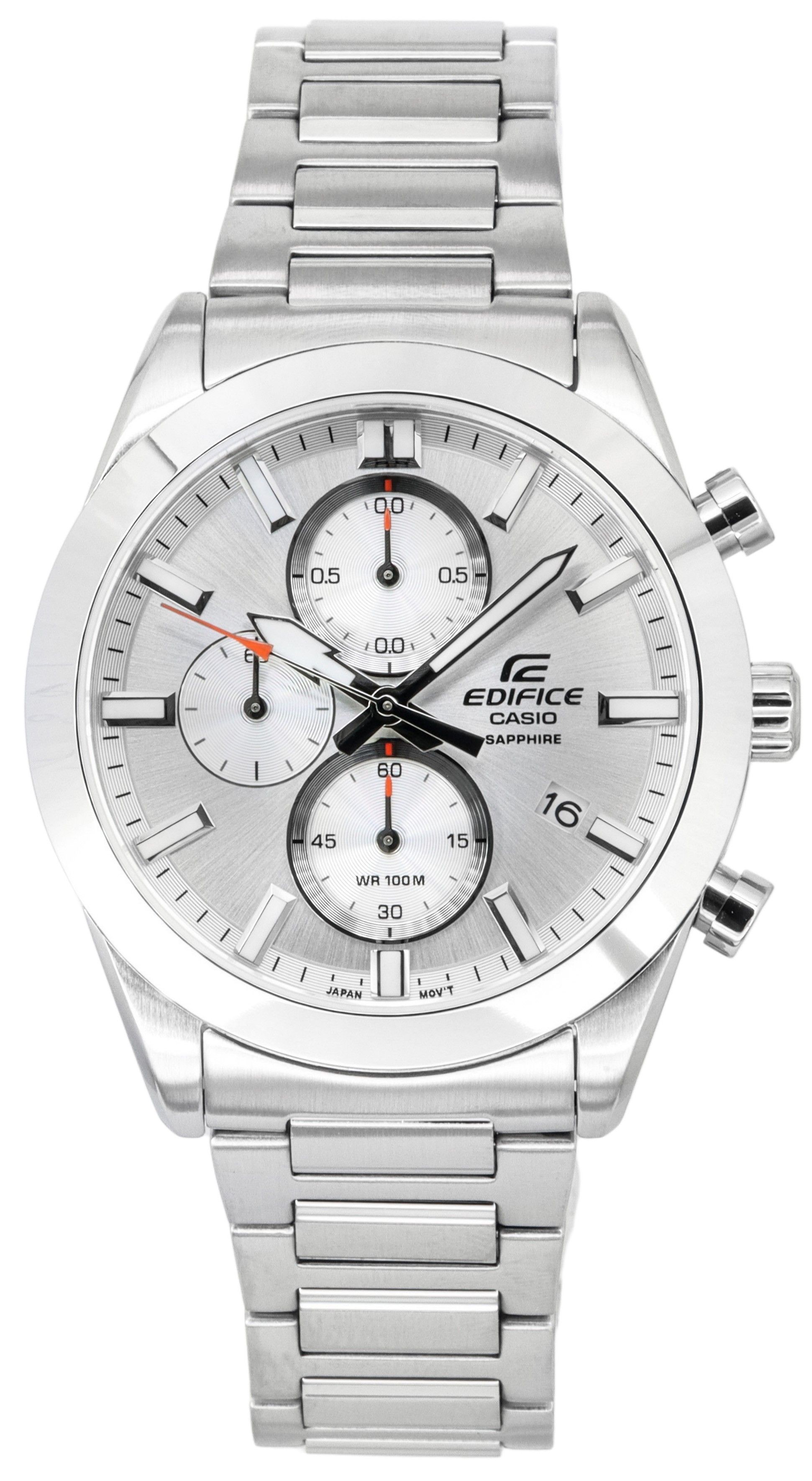 | Classic Watch Edifice Men\'s 100M Standard Chronograph eBay Casio Quartz EFB-710D-7A