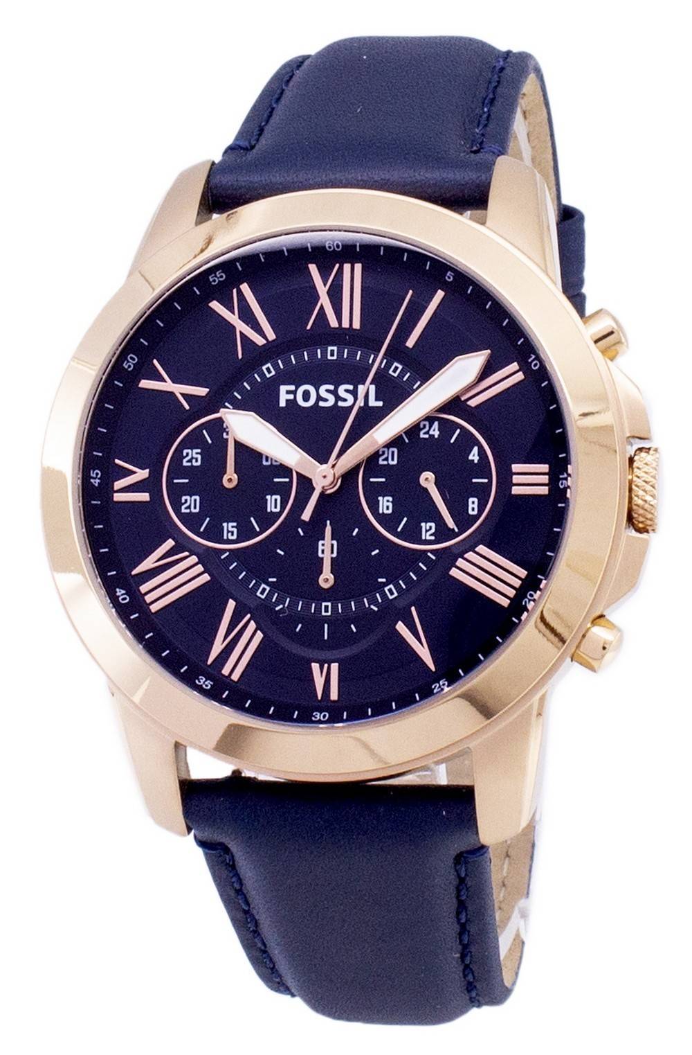 Fossil Men's Watch Black And Blue | escapeauthority.com