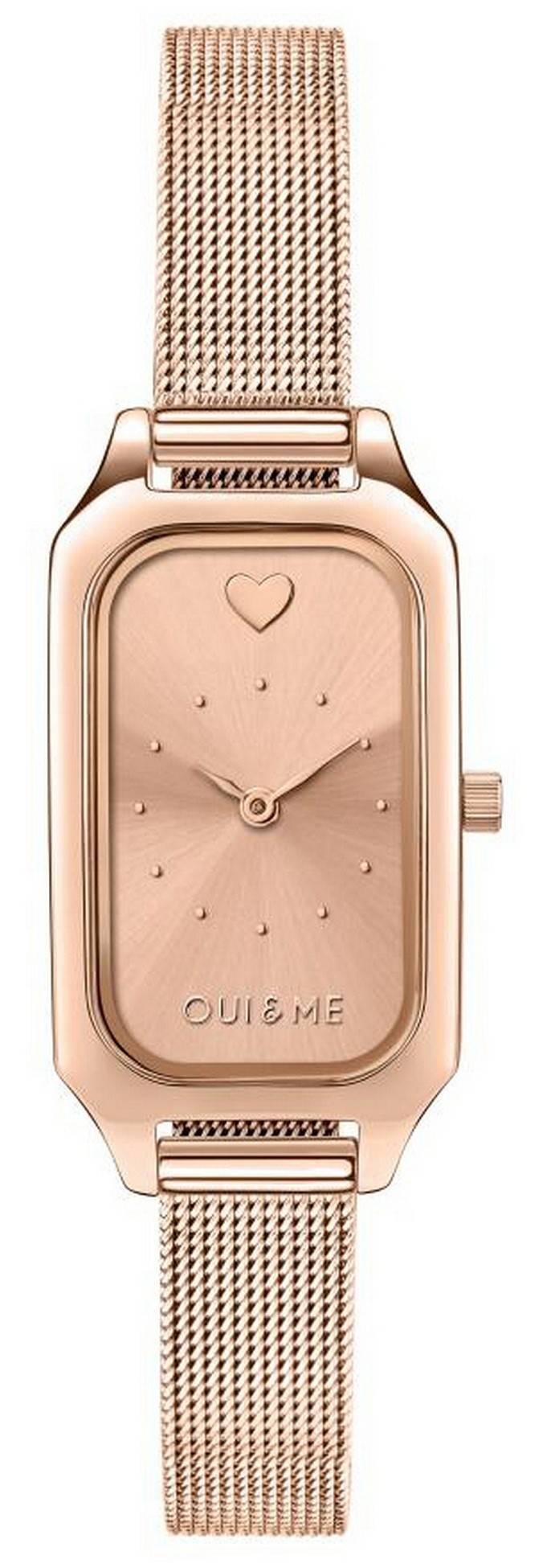 Oui & Me Finette Rose Gold Tone Stainless Steel Quartz ME010114 Women's Watch