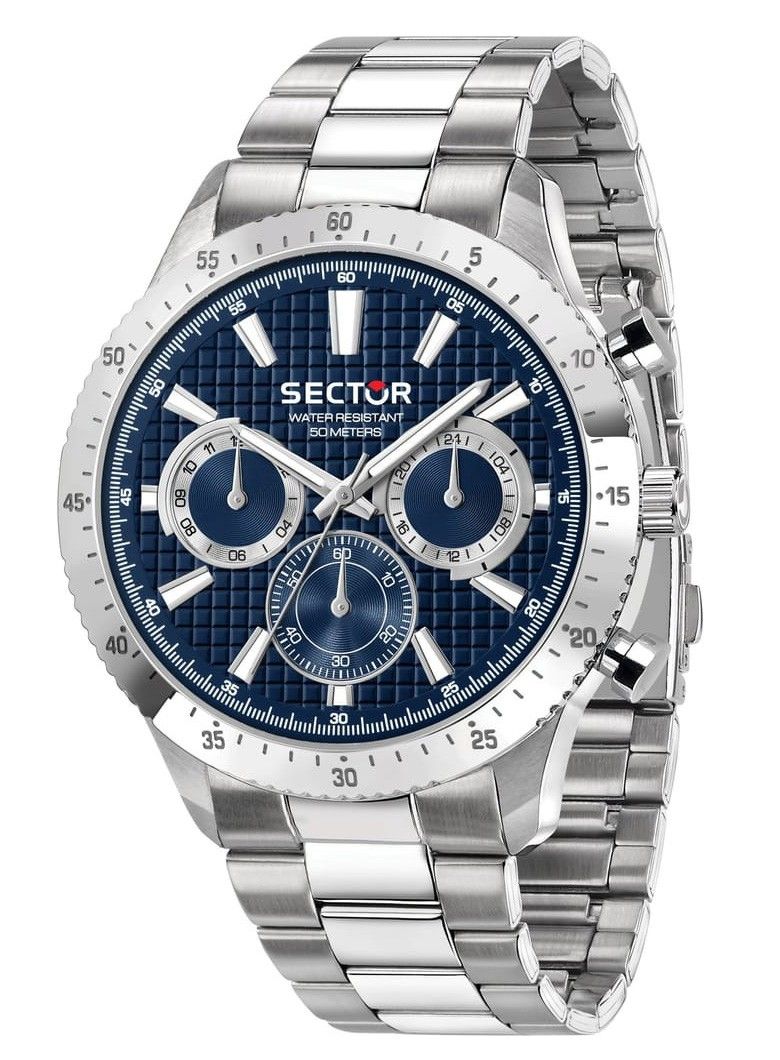 Sector 270 Multifunction Stainless Steel Blue Dial Quartz R3253578022 Men's Watch