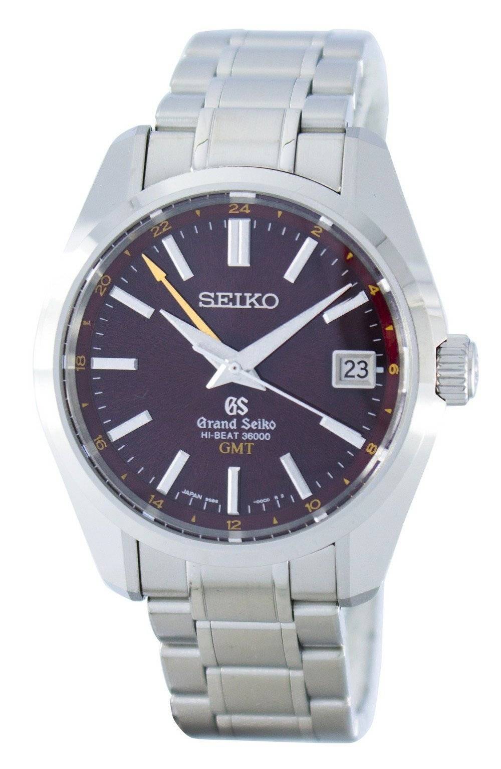 Grand Seiko Hi-Beat 36000 GMT Phiên bản giới hạn Tự động Đồng hồ nam  SBGJ021 vi