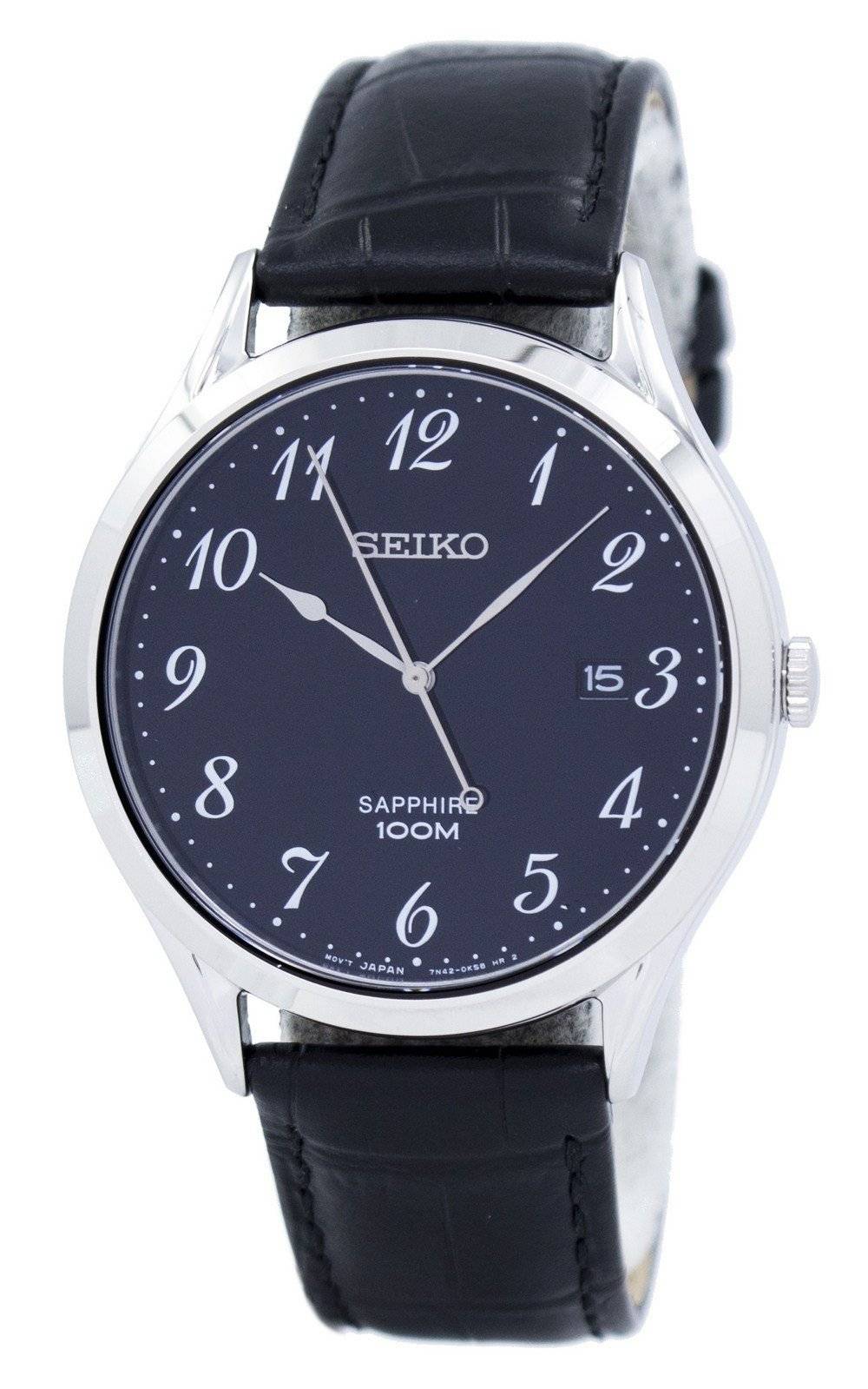 Đồng hồ nam Seiko Classic Quartz Analog SGEH77 SGEH77P1 SGEH77P vi