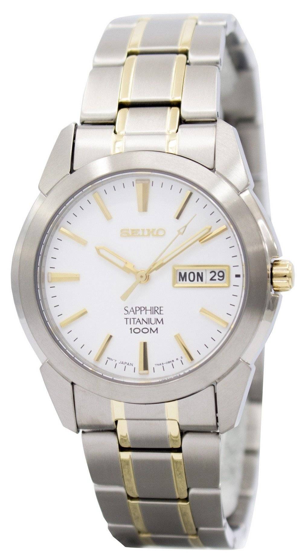 Đồng hồ đeo tay nam Seiko Titanium Sapphire SGG733 SGG733P1 SGG733P vi