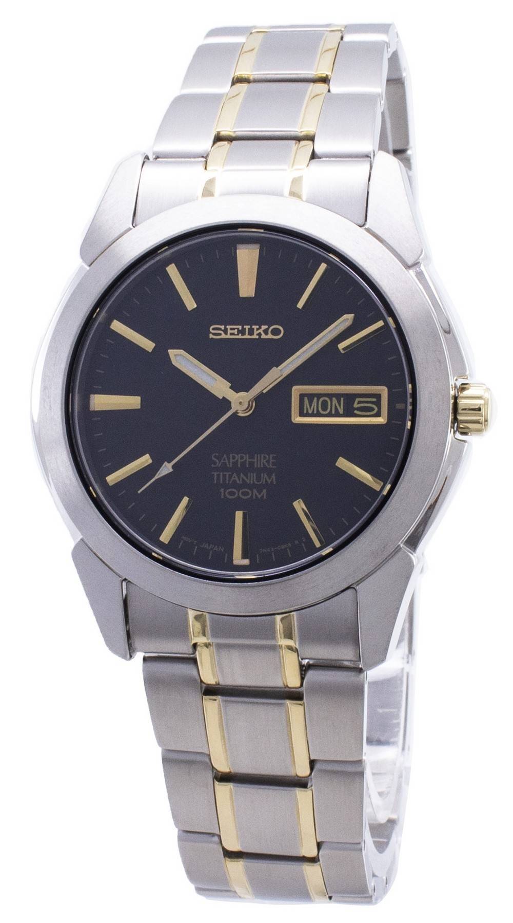 Đồng hồ đeo tay nam Seiko Sapphire Titanium SGG735 SGG735P1 SGG735P vi