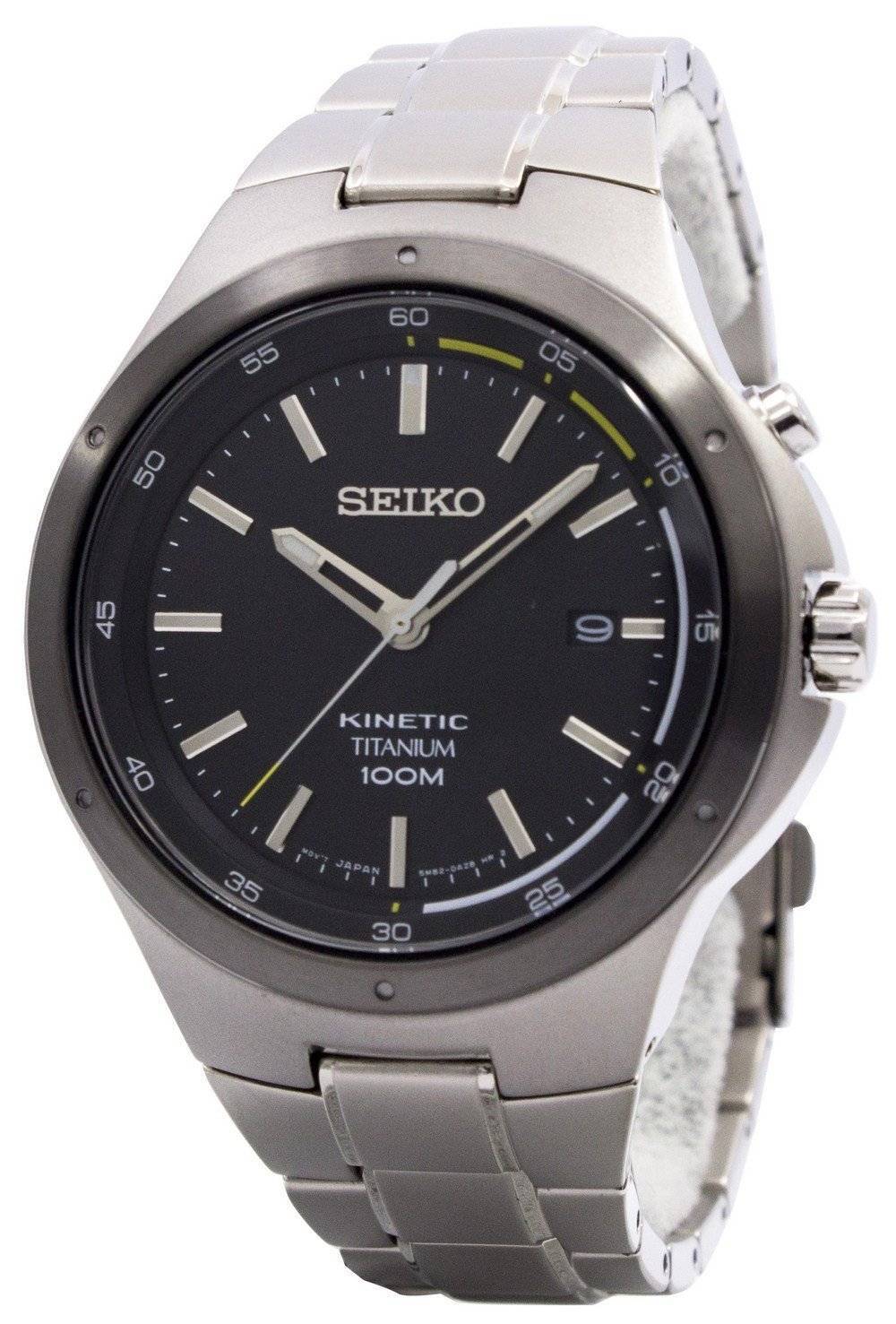 Đồng hồ đeo tay nam Seiko Kinetic Titanium SKA715 SKA715P1 SKA715P vi