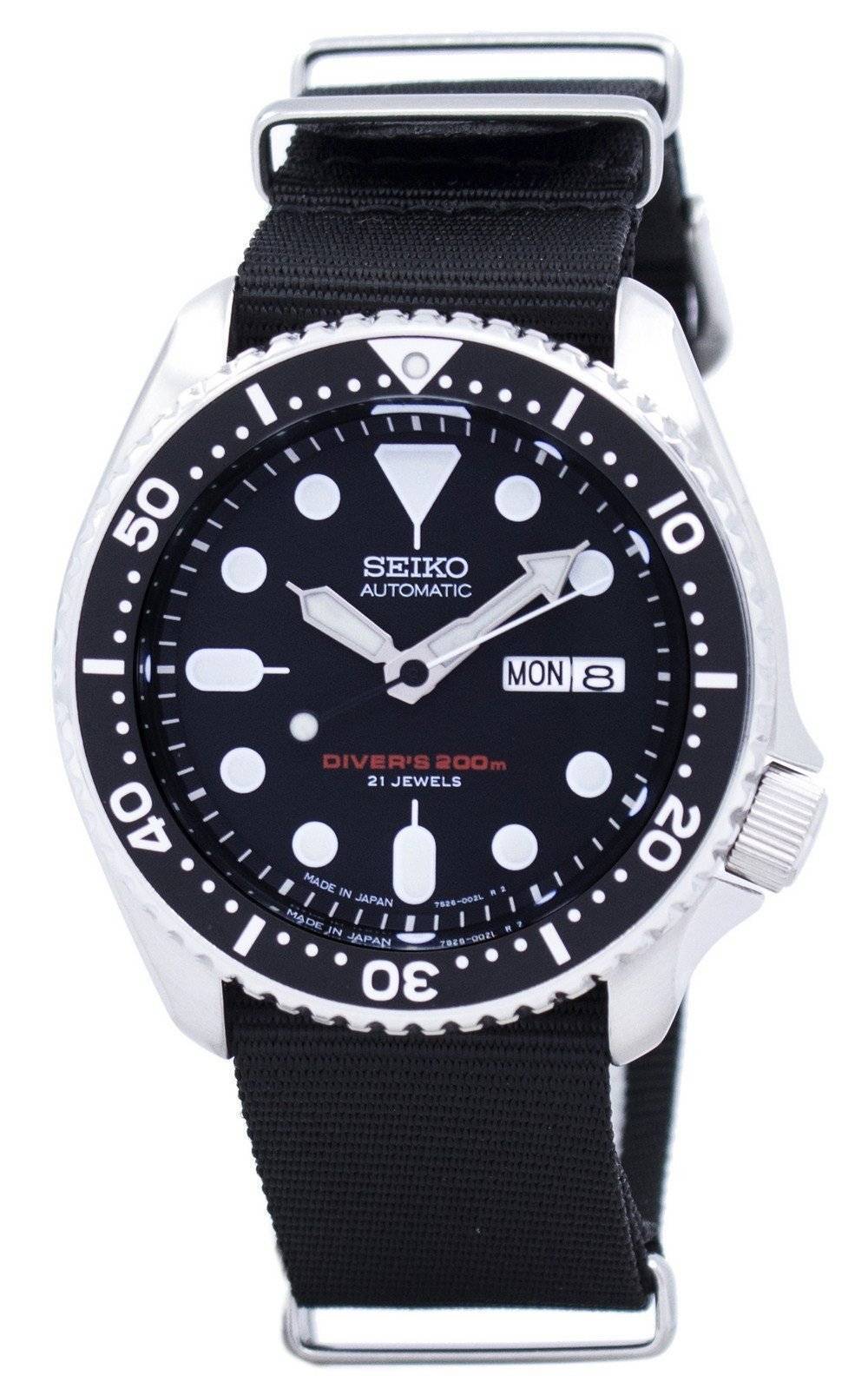 Đồng hồ đeo tay nam 200 triệu NATO của Seiko Automatic Diver SKX007J1-NATO4  vi