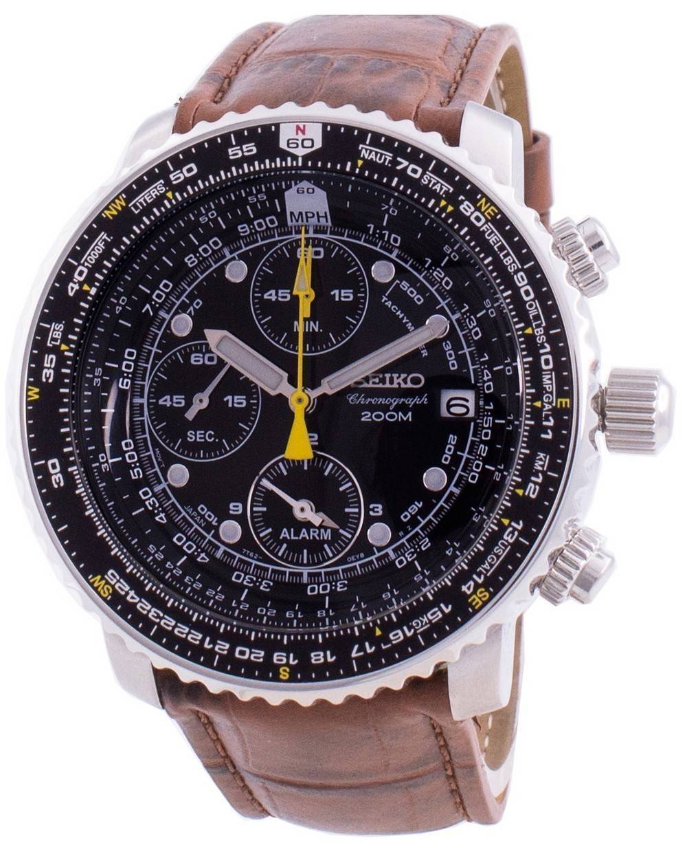 Seiko Pilot's Watch - Seiko Aviation, Flightmaster, Chronograph Watches