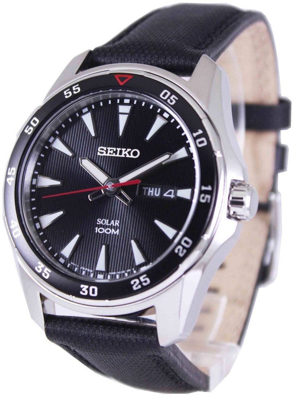 Seiko Solar 100M SNE393P2 Men's Watch