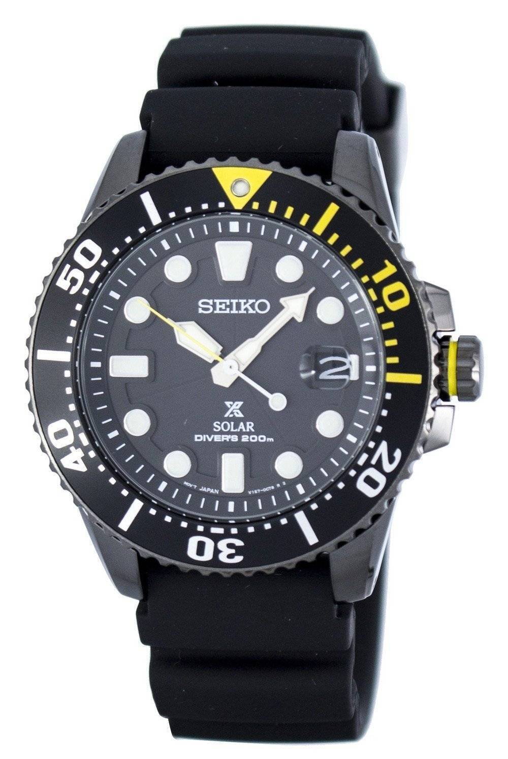Đồng hồ đeo tay nam Seiko Prospex Solar Diver 200M SNE441 SNE441P1 SNE441P  vi
