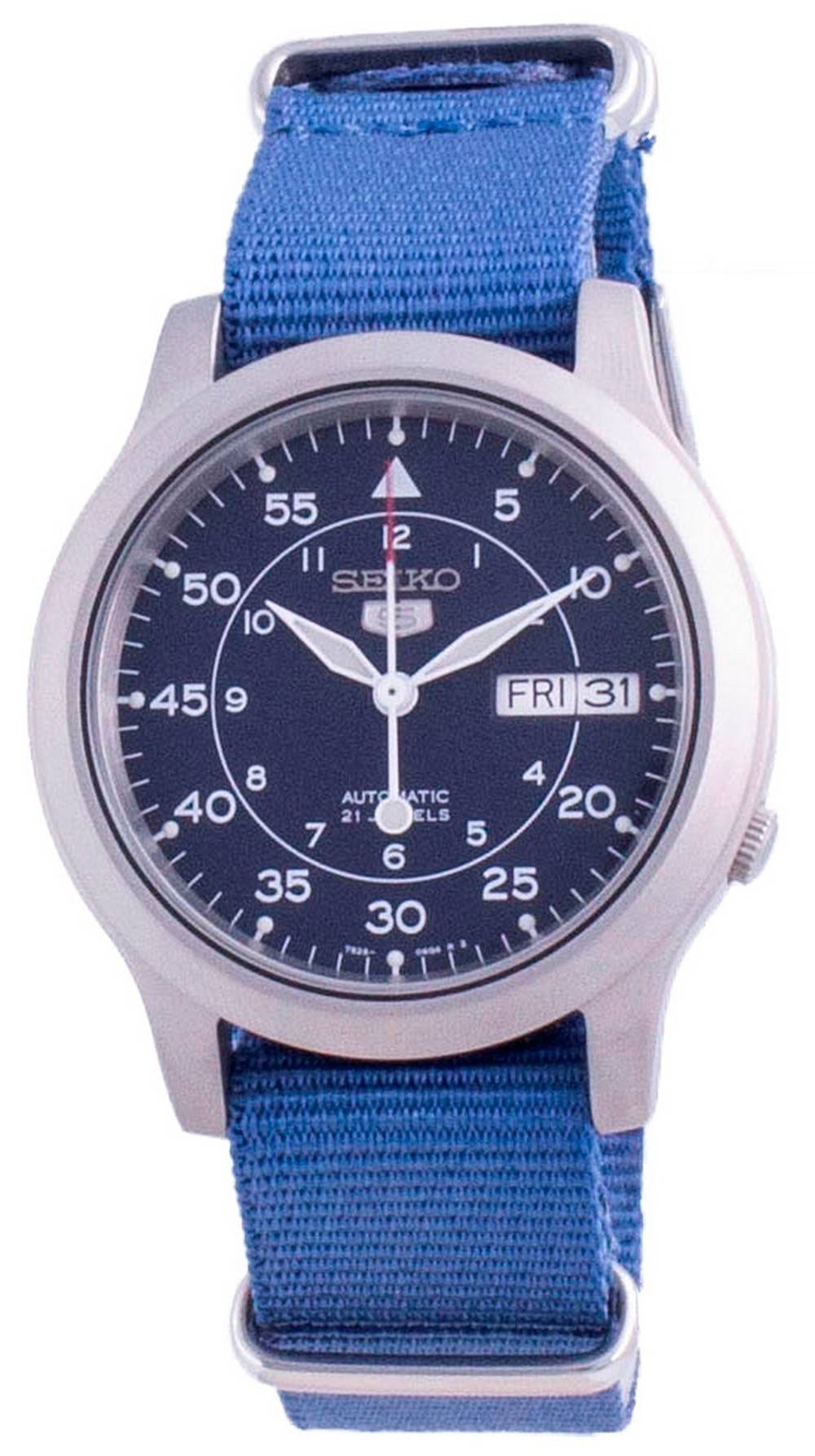 Photos - Wrist Watch Seiko 5 Military SNK807K2-var-NATOS11 Automatic Nylon Strap Men's Watch 