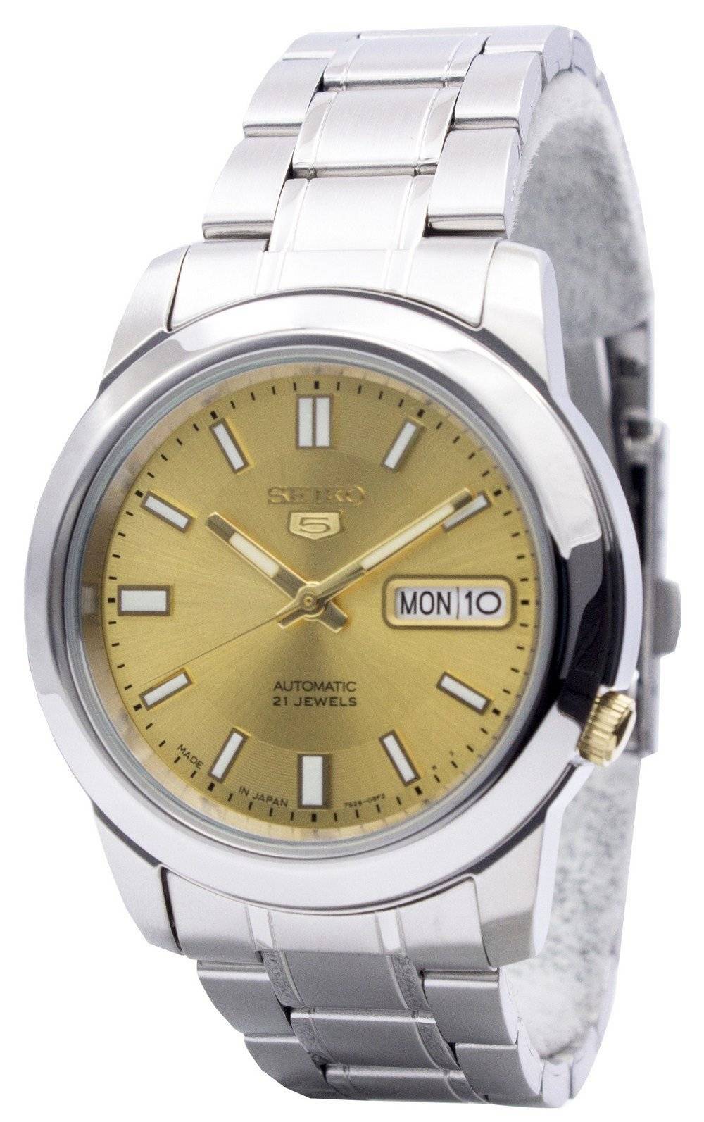 Seiko 5 Automatic 21 Jewels Japan Made SNKK13 SNKK13J1 SNKK13J Men's Watch