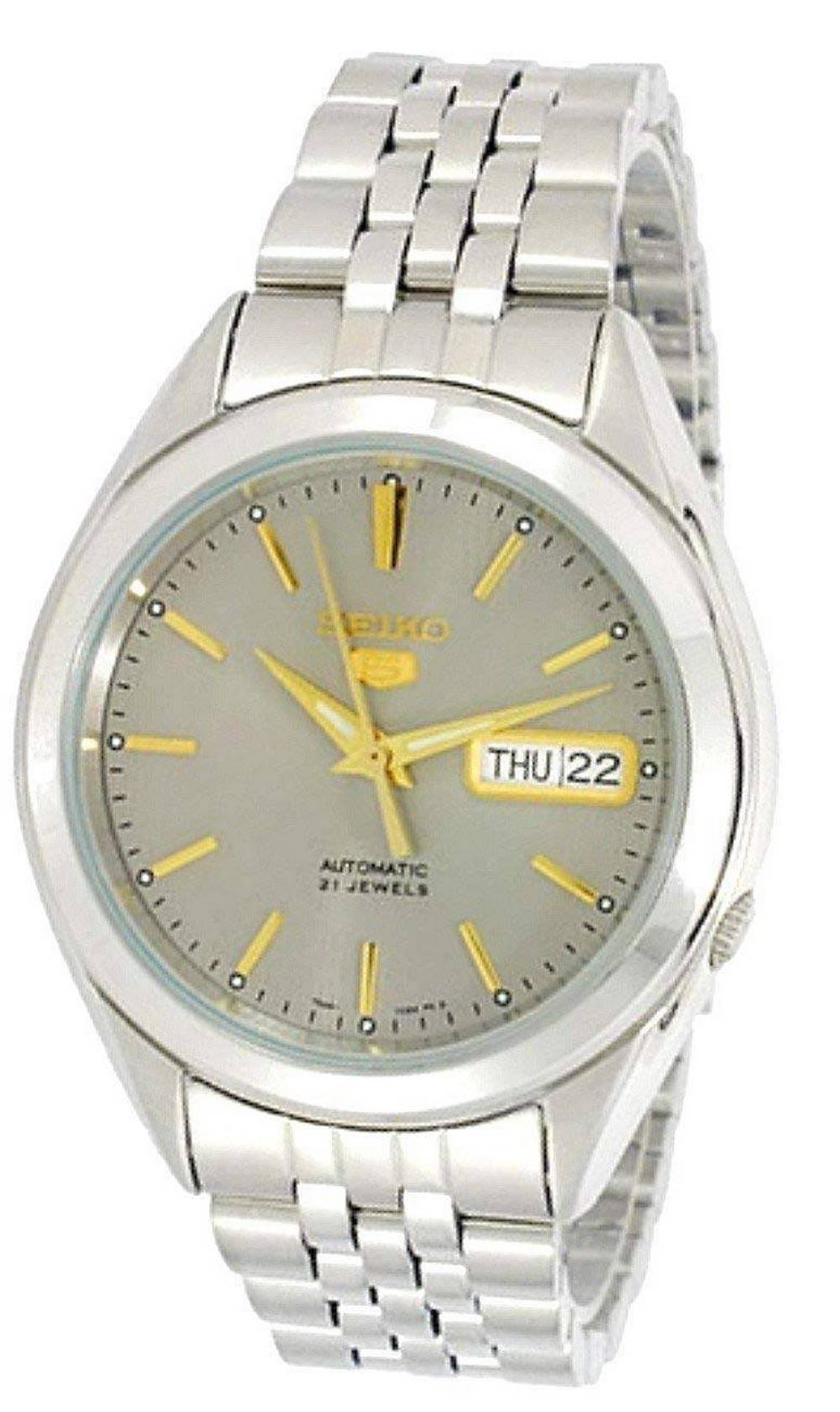 Đồng hồ đeo tay nam Seiko 5 Automatic 21 Jewels SNKL19K1 SNKL19K vi