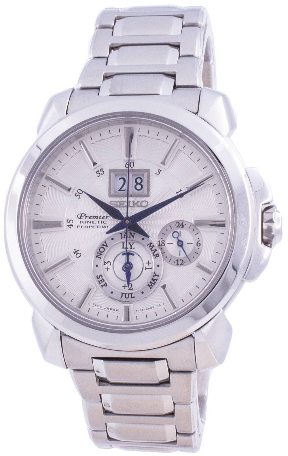 Seiko Perpetual Calendar Watch - Premier, Titanium, Arctura, Kinetic watches
