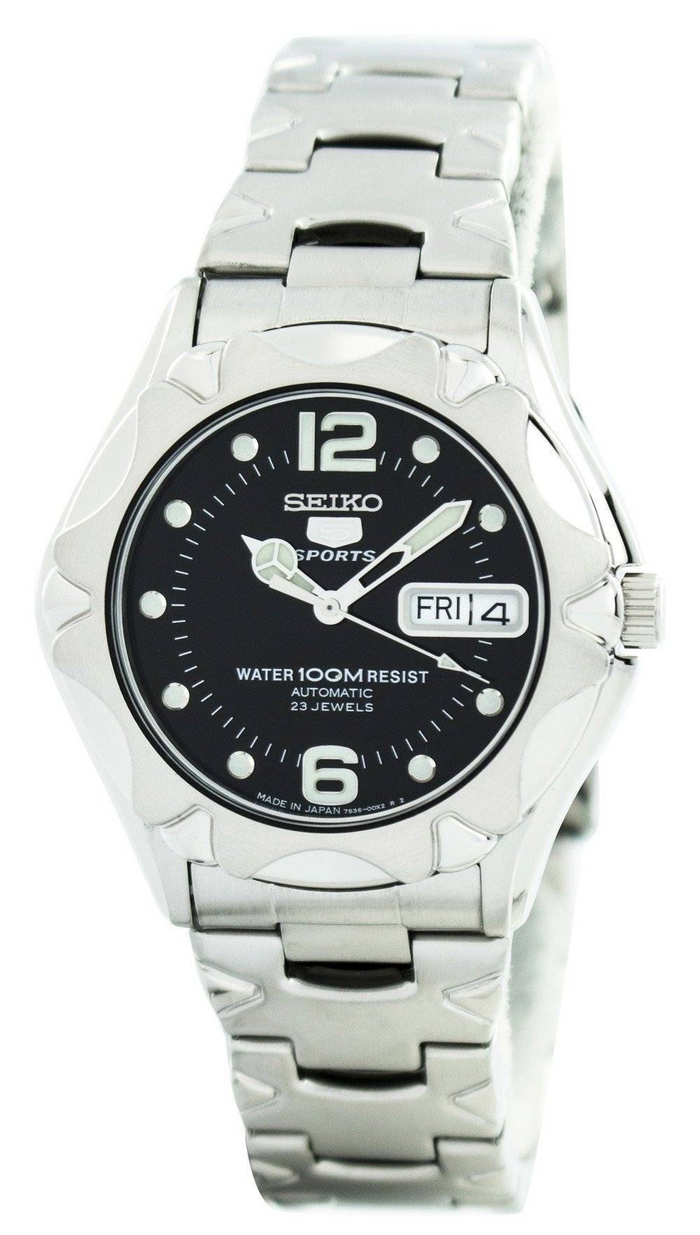 Seiko 5 Sports Automatic 23 Jewels Nhật Bản Sản xuất Đồng hồ đeo tay nam  SNZ453 SNZ453J1 SNZ453J vi