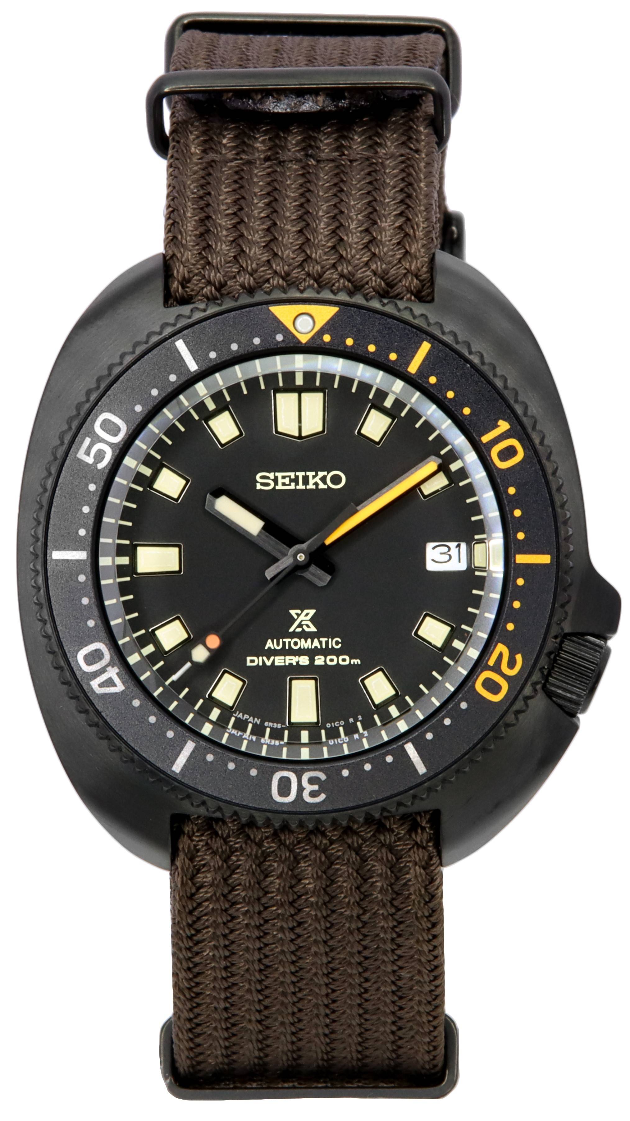 Seiko Prospex Black Series Limited Edition Automatic Diver's SPB257  SPB257J1 SPB257J 200M Đồng hồ nam vi
