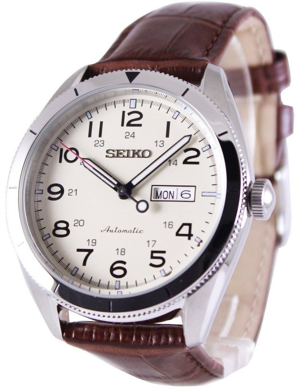 Đồng hồ Seiko Automatic Cream Dial 100M SRP713 SRP713K1 SRP713K vi