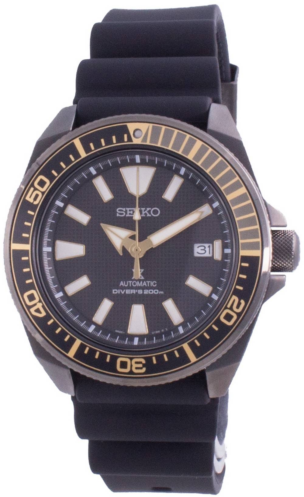 Đồng hồ nam Seiko Prospex Samurai Automatic Diver's SRPB55 SRPB55K1 SRPB55K  200M vi