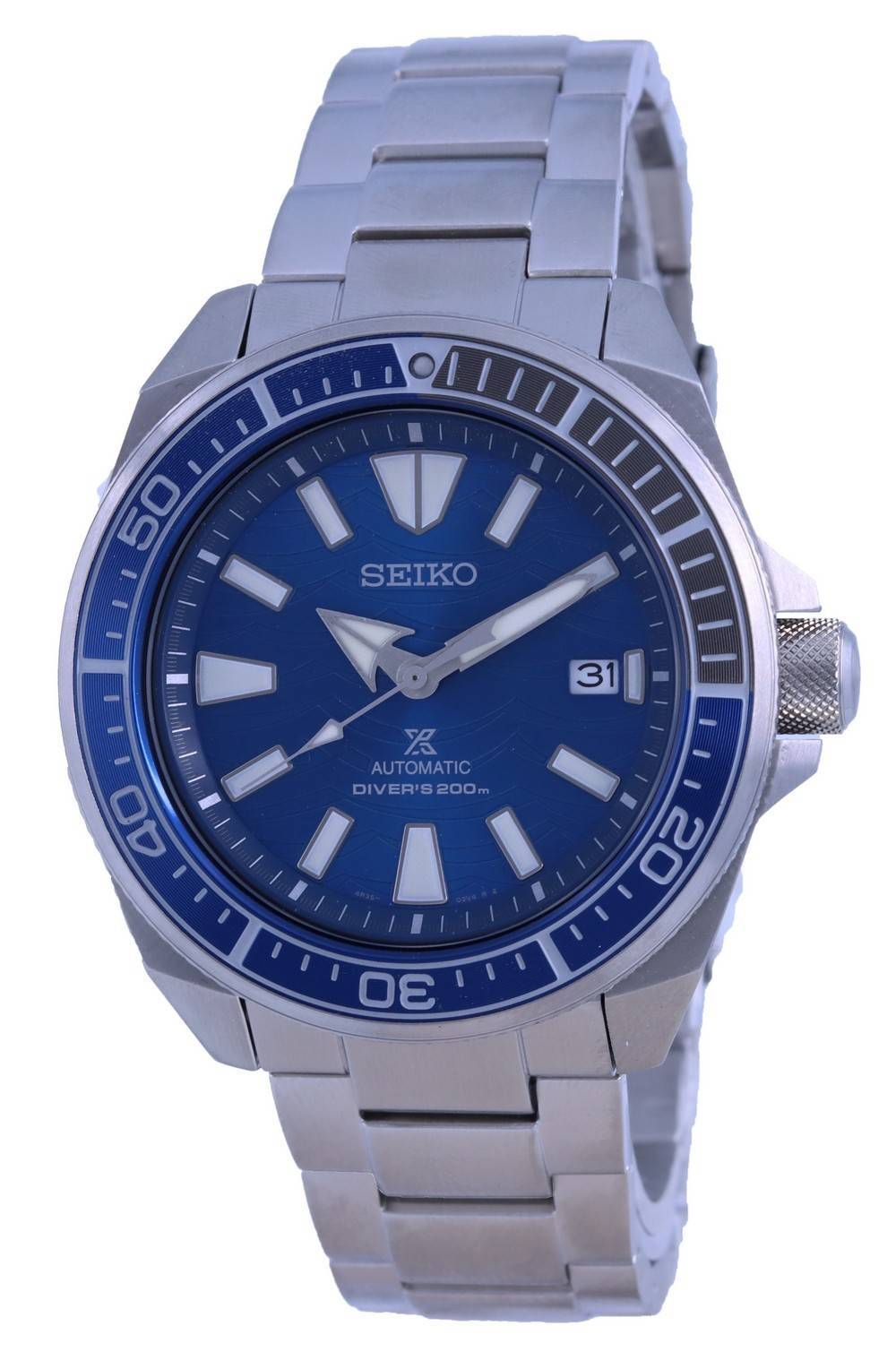 Đồng hồ nam Seiko Prospex Samurai Save The Ocean Special Edition Diver's  Automatic SRPD23 SRPD23K1 SRPD23K 200M vi