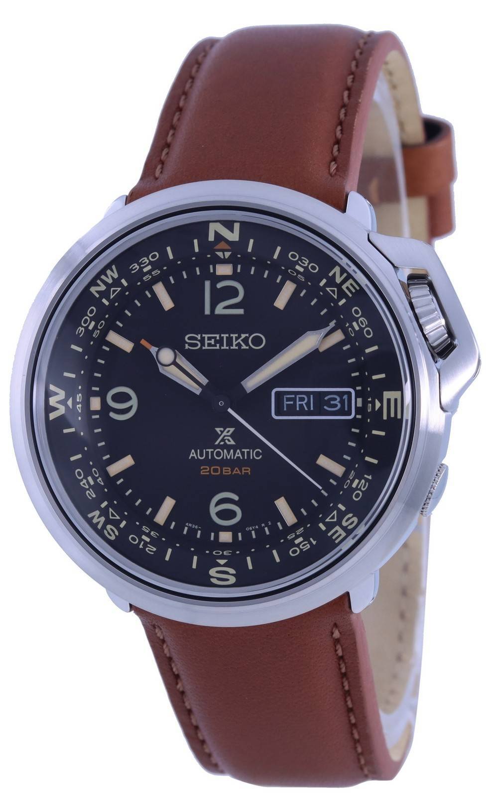 Đồng hồ nam Seiko Prospex Field Black Dial Automatic Diver's SRPD31 SRPD31K1  SRPD31K 200M vi