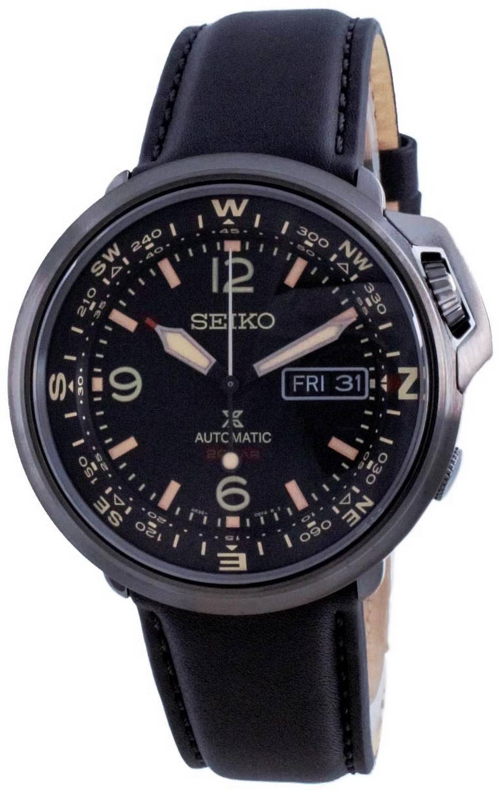 Đồng hồ nam Seiko Prospex Black Dial Automatic Diver's SRPD35 SRPD35K1  SRPD35K 200M vi
