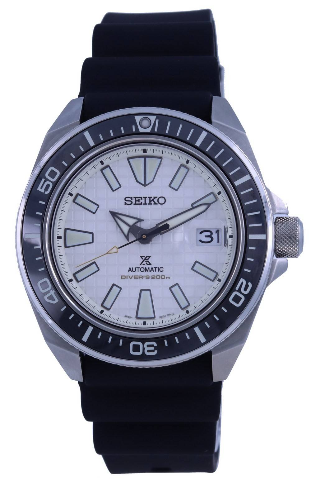 Đồng hồ nam Seiko Prospex King Samurai Diver's Automatic SRPE37 SRPE37K1  SRPE37K 200M vi