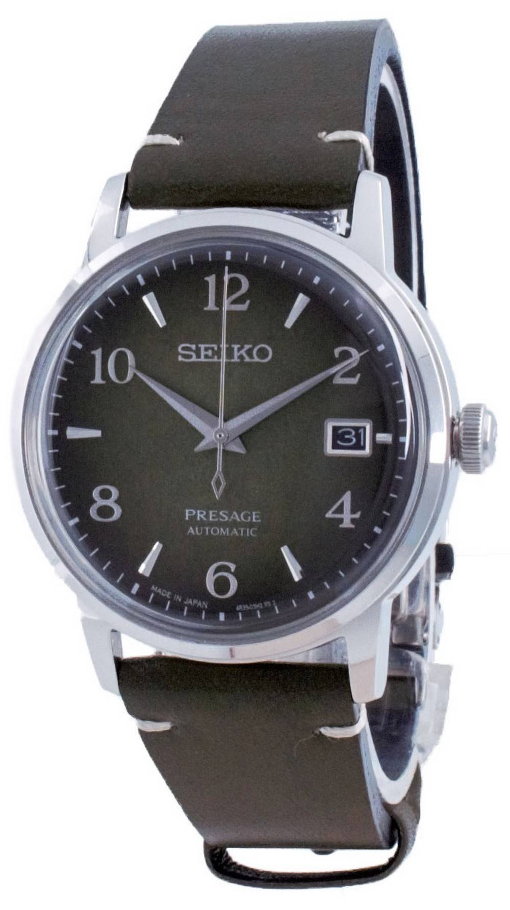 Seiko Presage Cocktail Time Matcha Limited Edition Đồng hồ nam tự động  SRPF41 SRPF41J1 SRPF41J vi