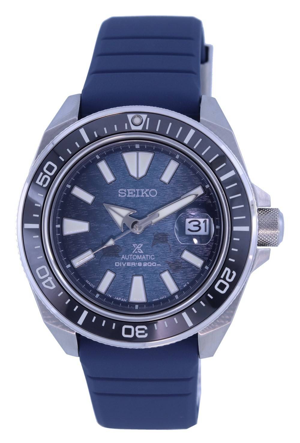 Đồng hồ Seiko Prospex Save the Ocean King Samurai Special Edition Automatic  Diver's SRPF79 SRPF79J1 SRPF79J 200M Đồng hồ nam vi