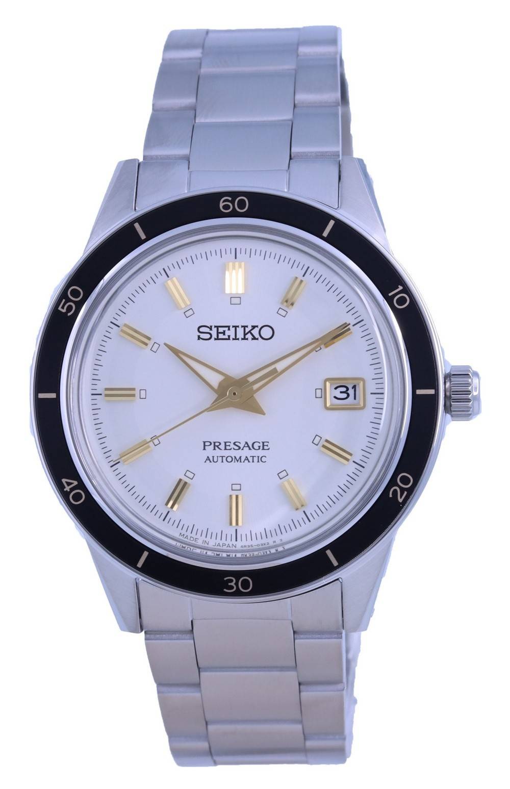 Đồng hồ nam Seiko Presage Style 60's Steel Automatic SRPG03 SRPG03J1  SRPG03J Đồng hồ nam vi