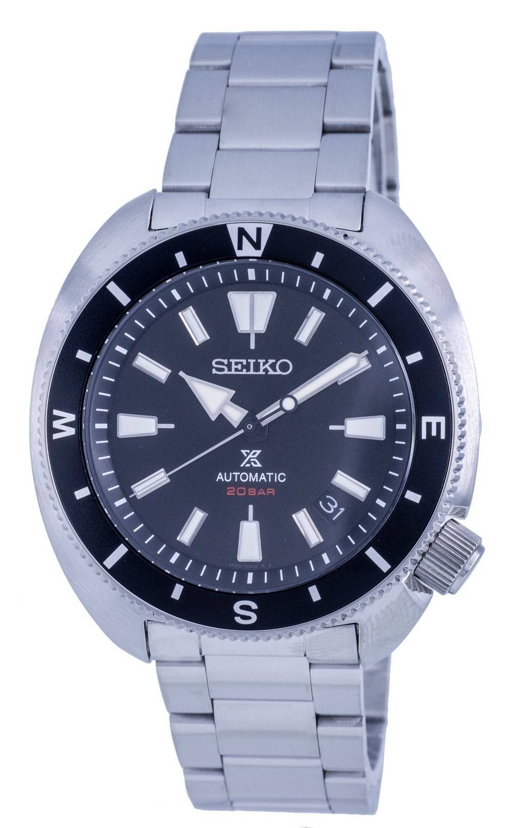 Seiko Prospex Tortoise Diver's Stainless Steel Automatic SRPH17 SRPH17K1 SRPH17K 200M Men's Watch