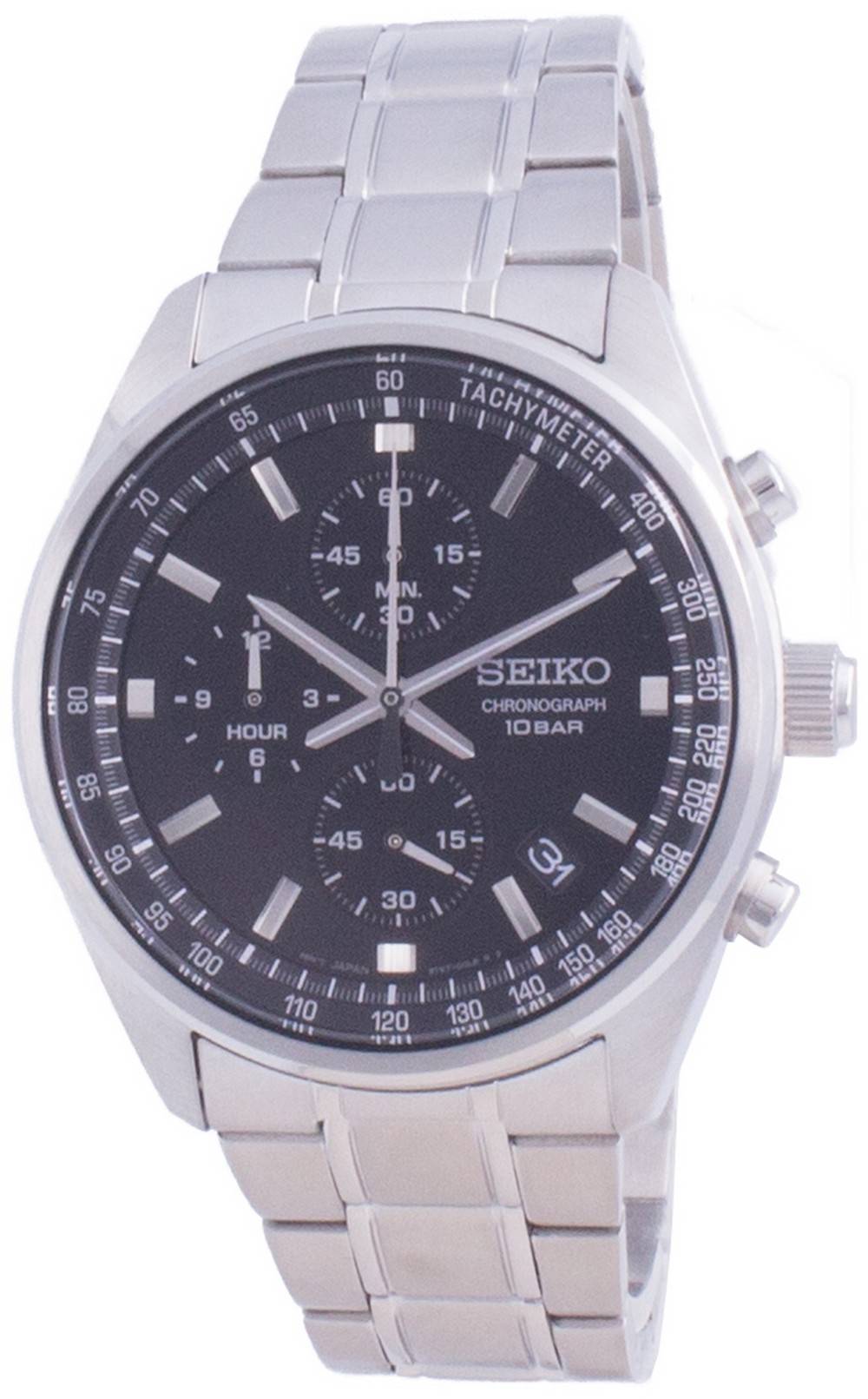 Đồng hồ nam Seiko Chronograph Quartz SSB379 SSB379P1 SSB379P 100M vi