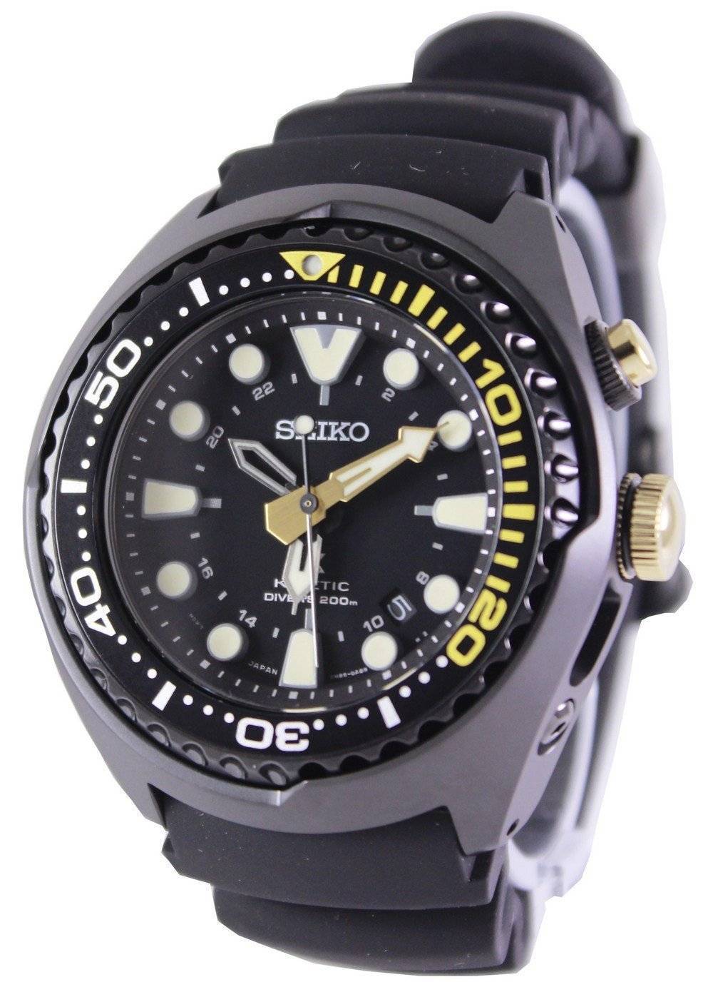Seiko Prospex Sea Kinetic GMT Diver's 200M SUN045 SUN045P1 SUN045P Men's  Watch