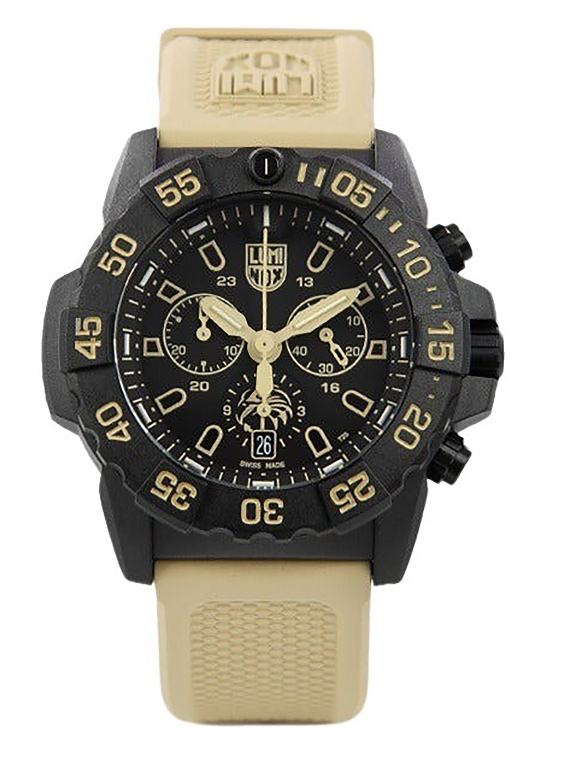 Luminox Navy Seal Foundation Chronograph Black Dial Quartz Diver's XS ...