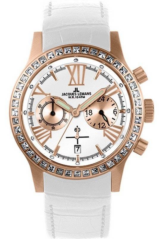 Jacques 1-1527D Ladies Lemans Chronograph Watch