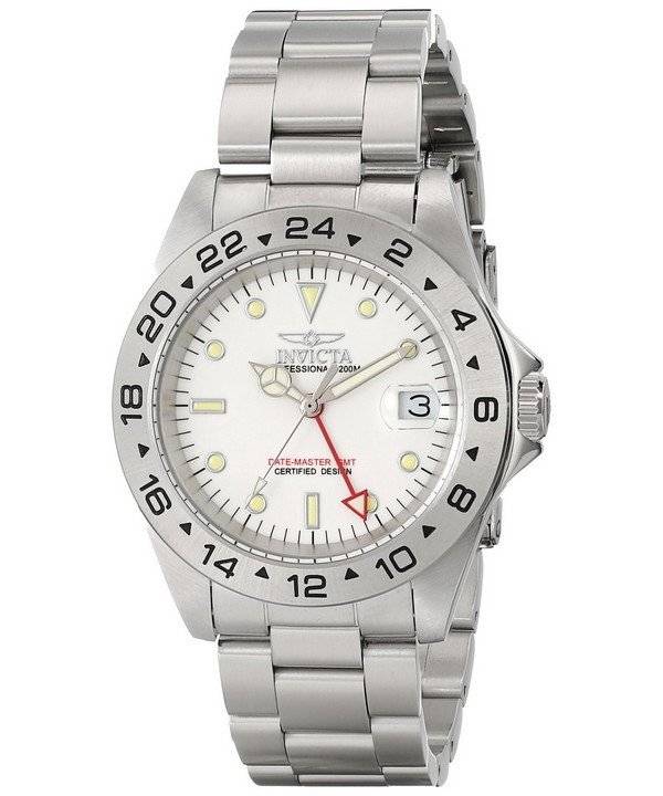 Date Master GMT White Dial 9402 Men's Watch