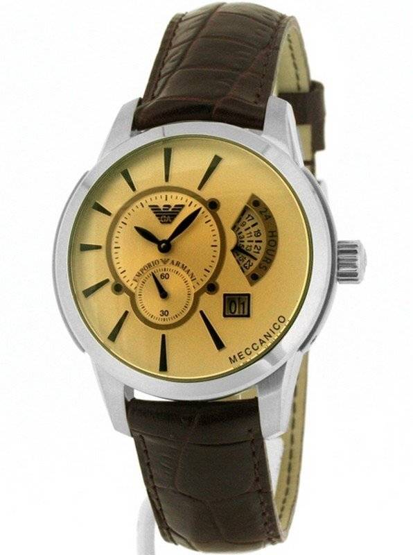 montre armani meccanico