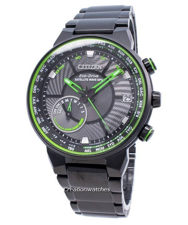 Citizen Eco-Drive Satellite Wave GPS CC3075-80E World Time Men's Watch