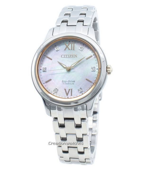 citizen eco drive women's watch diamonds