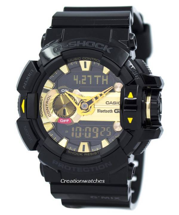 Casio G Shock G Mix Bluetooth Smart World Time Analog Digital Gba 400 1a9 Men S Watch