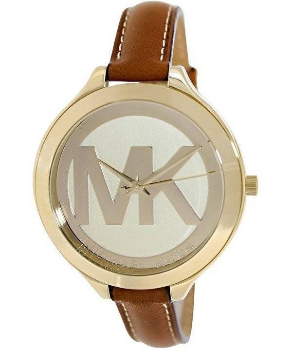 michael kors watch with big mk logo