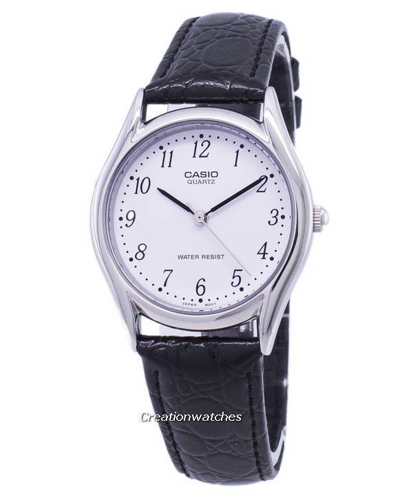 Reloj Casio Cuarzo Esfera Blanca Mtp 1094e 7bdf Hombres Es