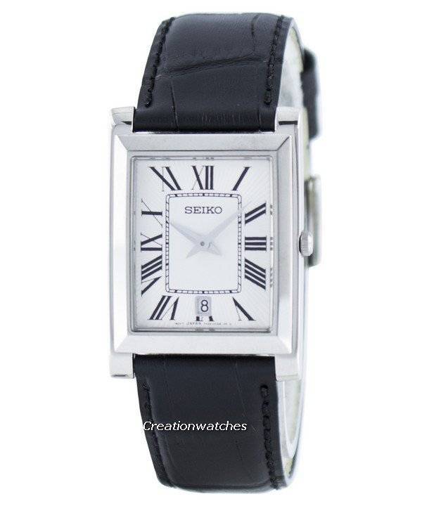 seiko rectangular mens watch