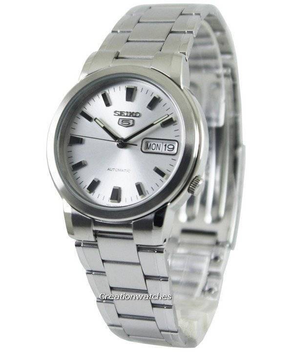 seiko 5 silver