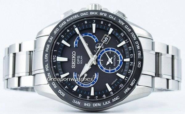 Seiko Astron GPS Solar Dual Time Japan 