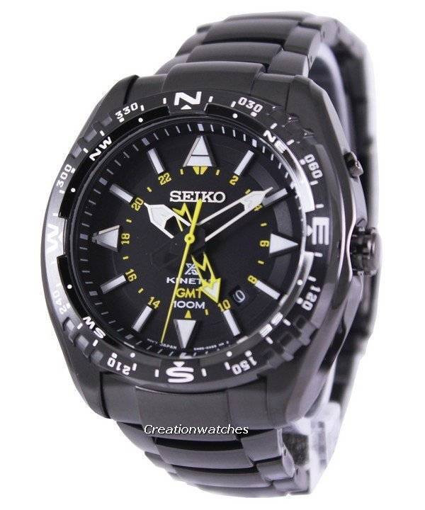 Seiko Prospex Land Kinetic GMT 100M 